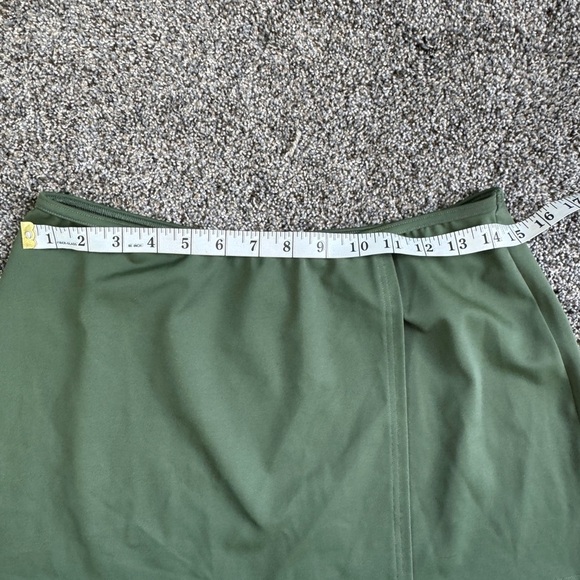 Land's End Swim Skirt Balsam Green Size 6 - Picture 3 of 5
